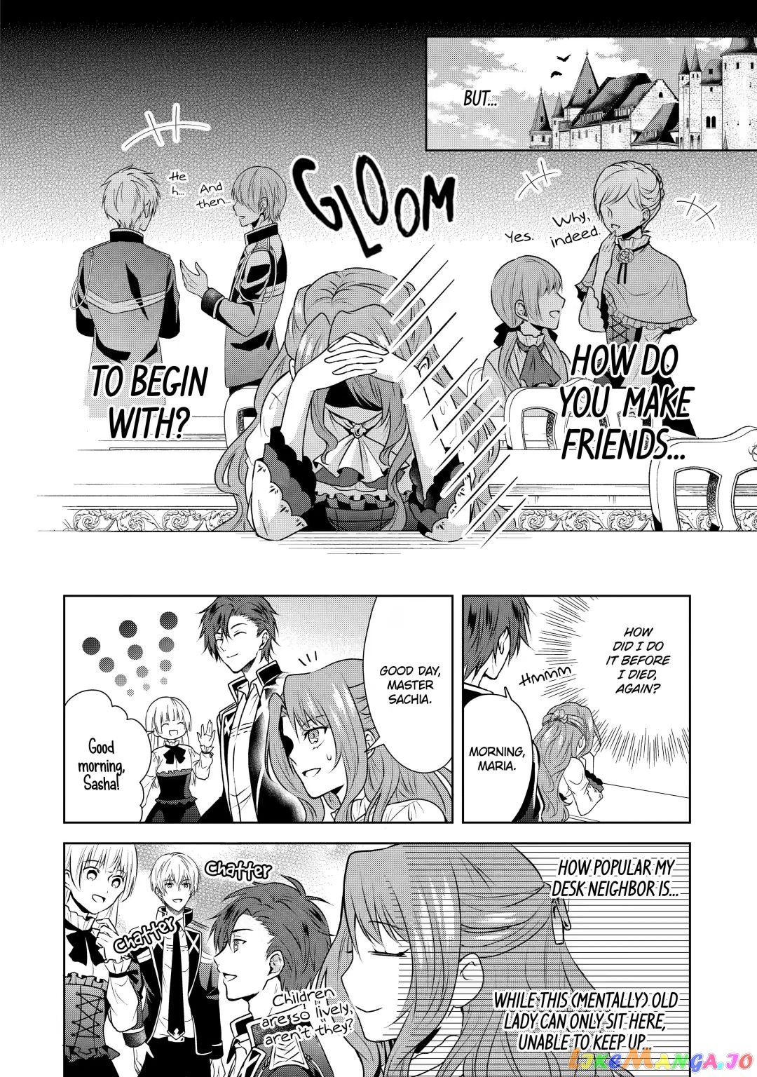 Auto-Mode Expired In The 6Th Round Of The Otome Game chapter 3.1 - page 6