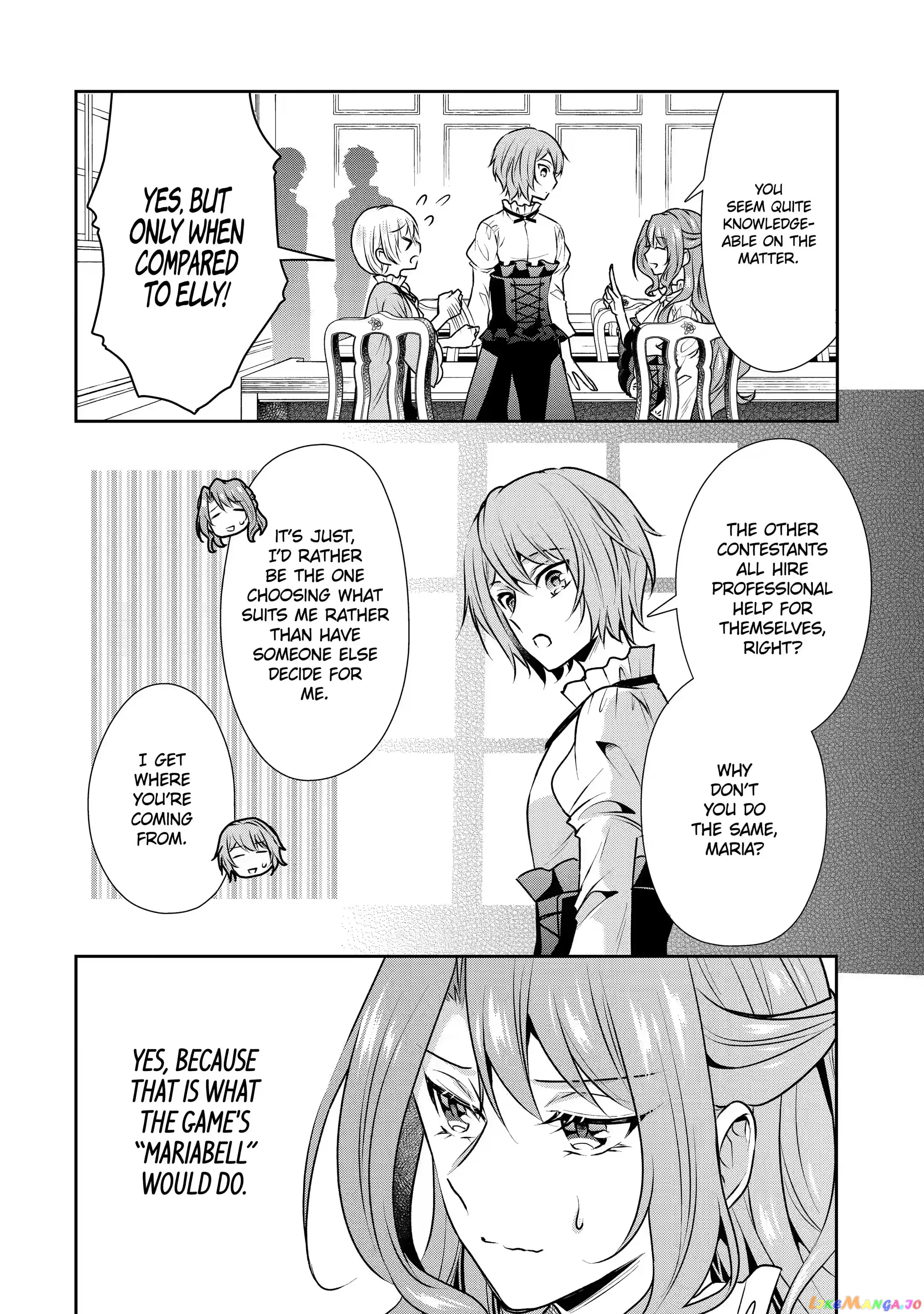 Auto-Mode Expired In The 6Th Round Of The Otome Game chapter 21.1 - page 14