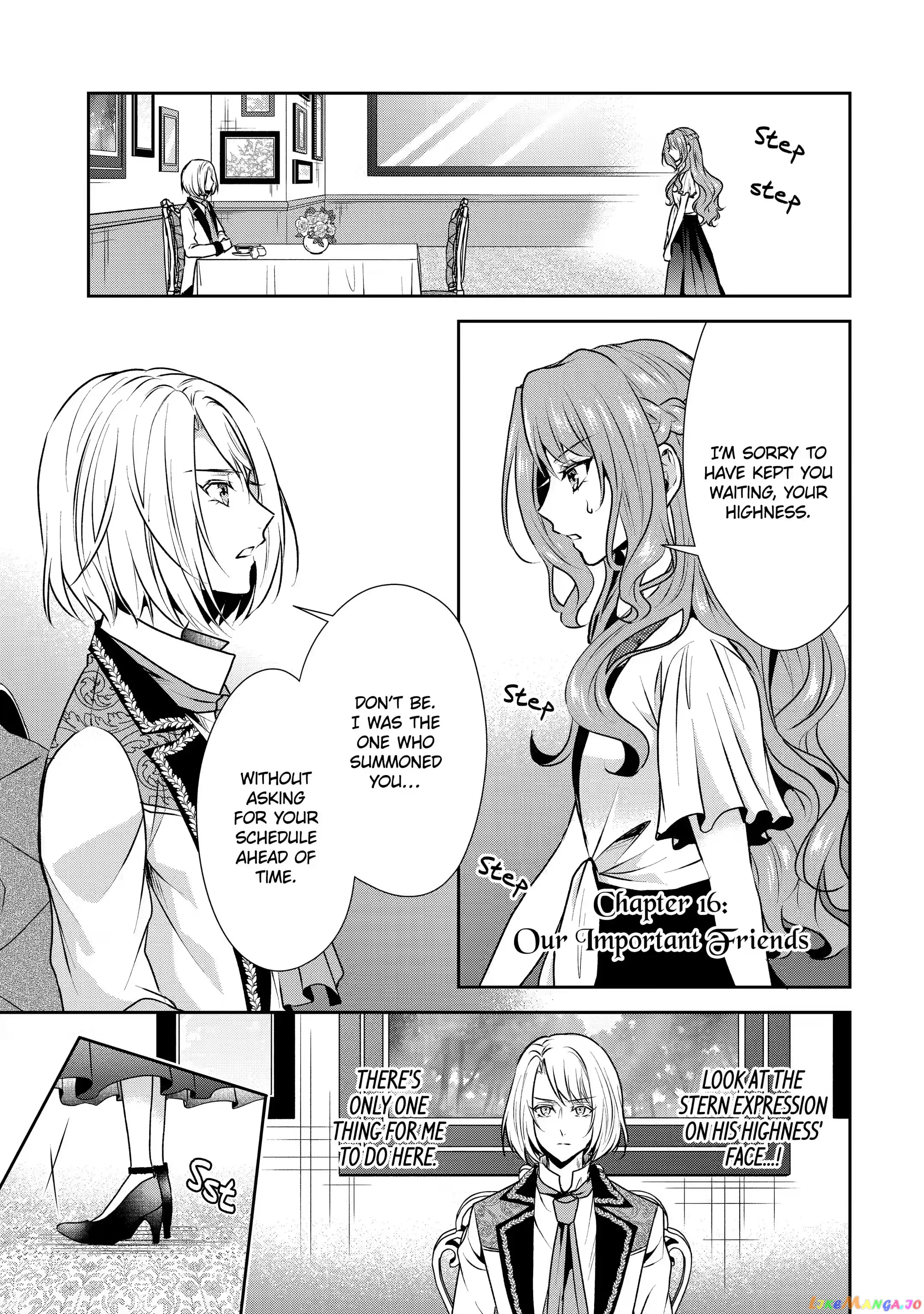 Auto-Mode Expired In The 6Th Round Of The Otome Game chapter 16.1 - page 1