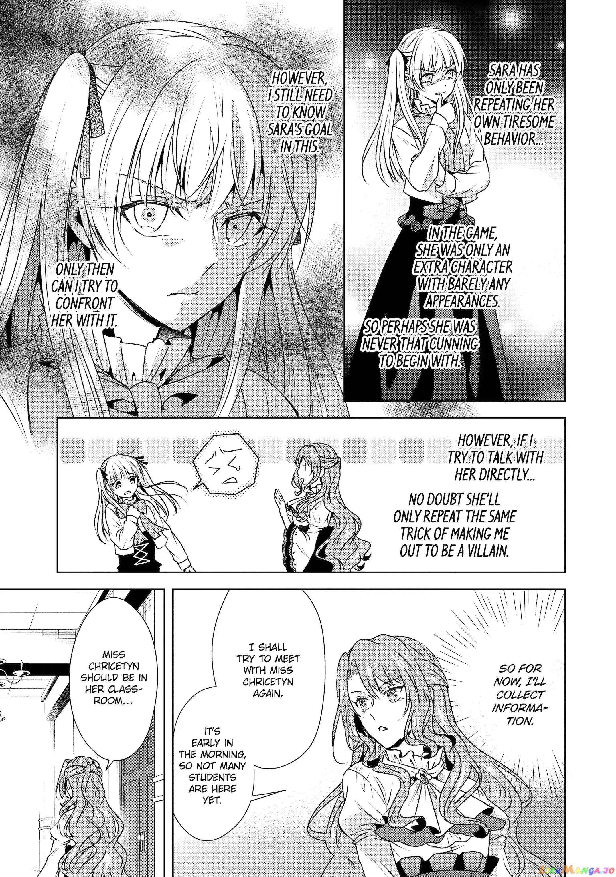 Auto-Mode Expired In The 6Th Round Of The Otome Game chapter 31.2 - page 14