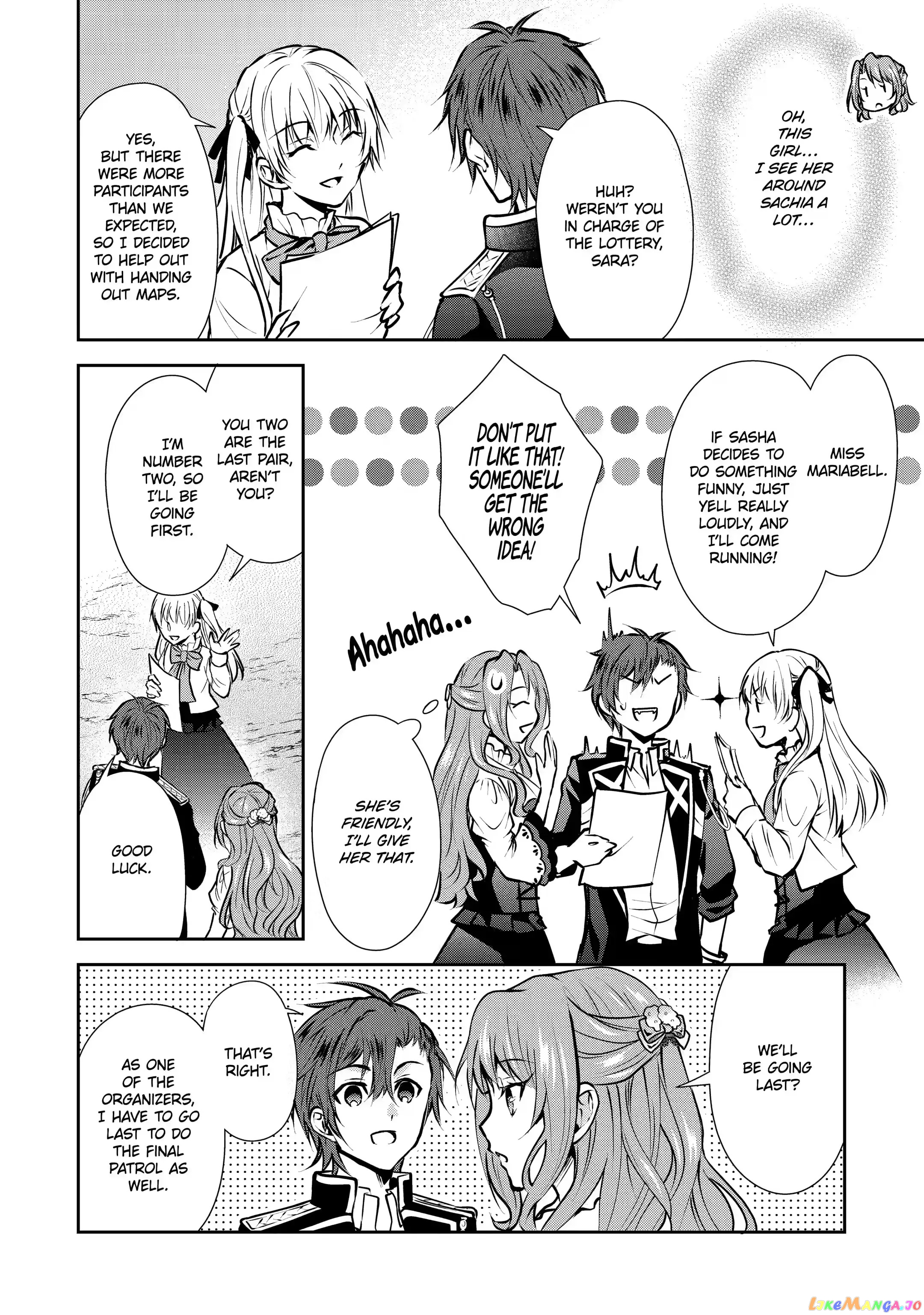 Auto-Mode Expired In The 6Th Round Of The Otome Game chapter 8.1 - page 8