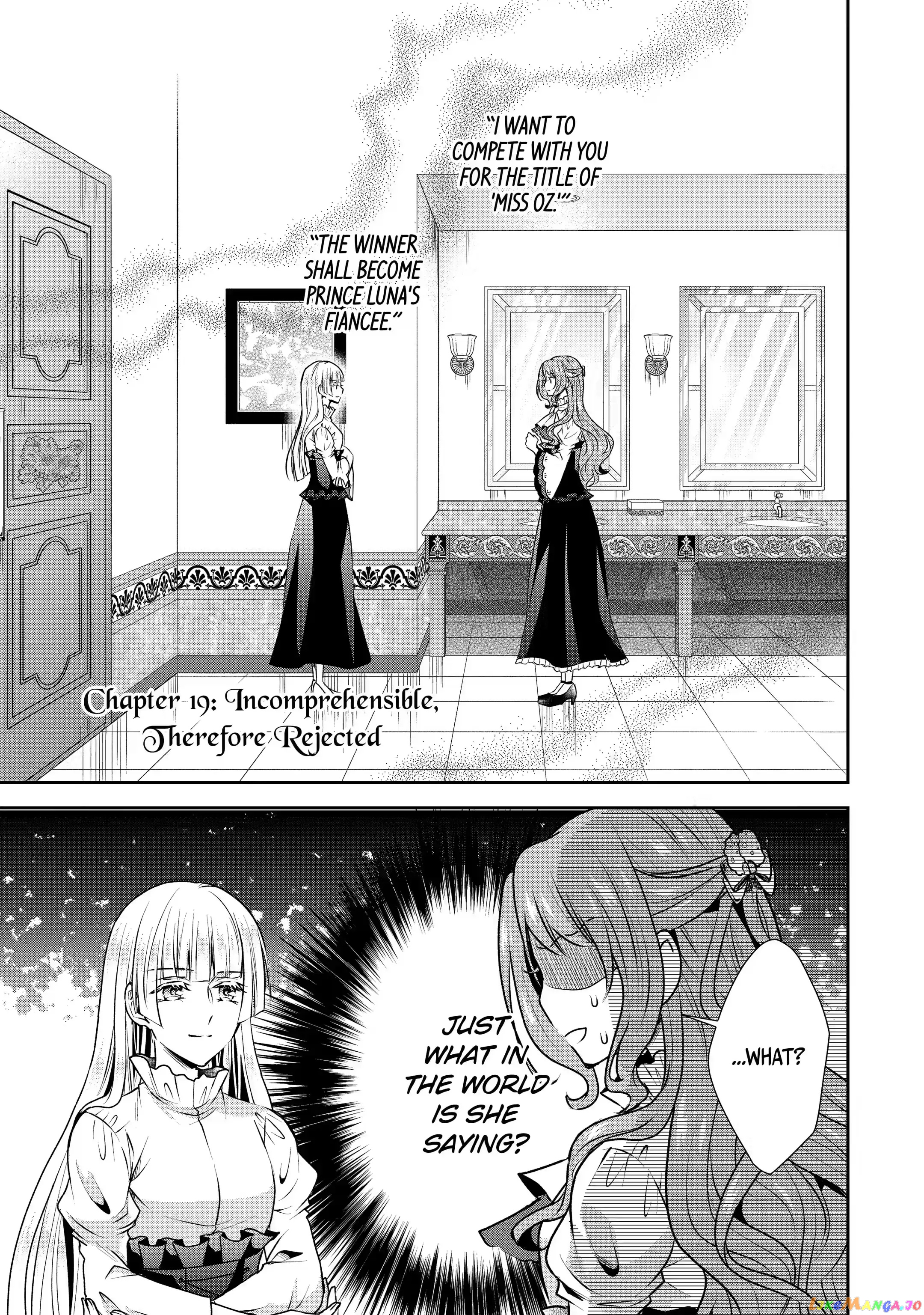 Auto-Mode Expired In The 6Th Round Of The Otome Game chapter 19.1 - page 1