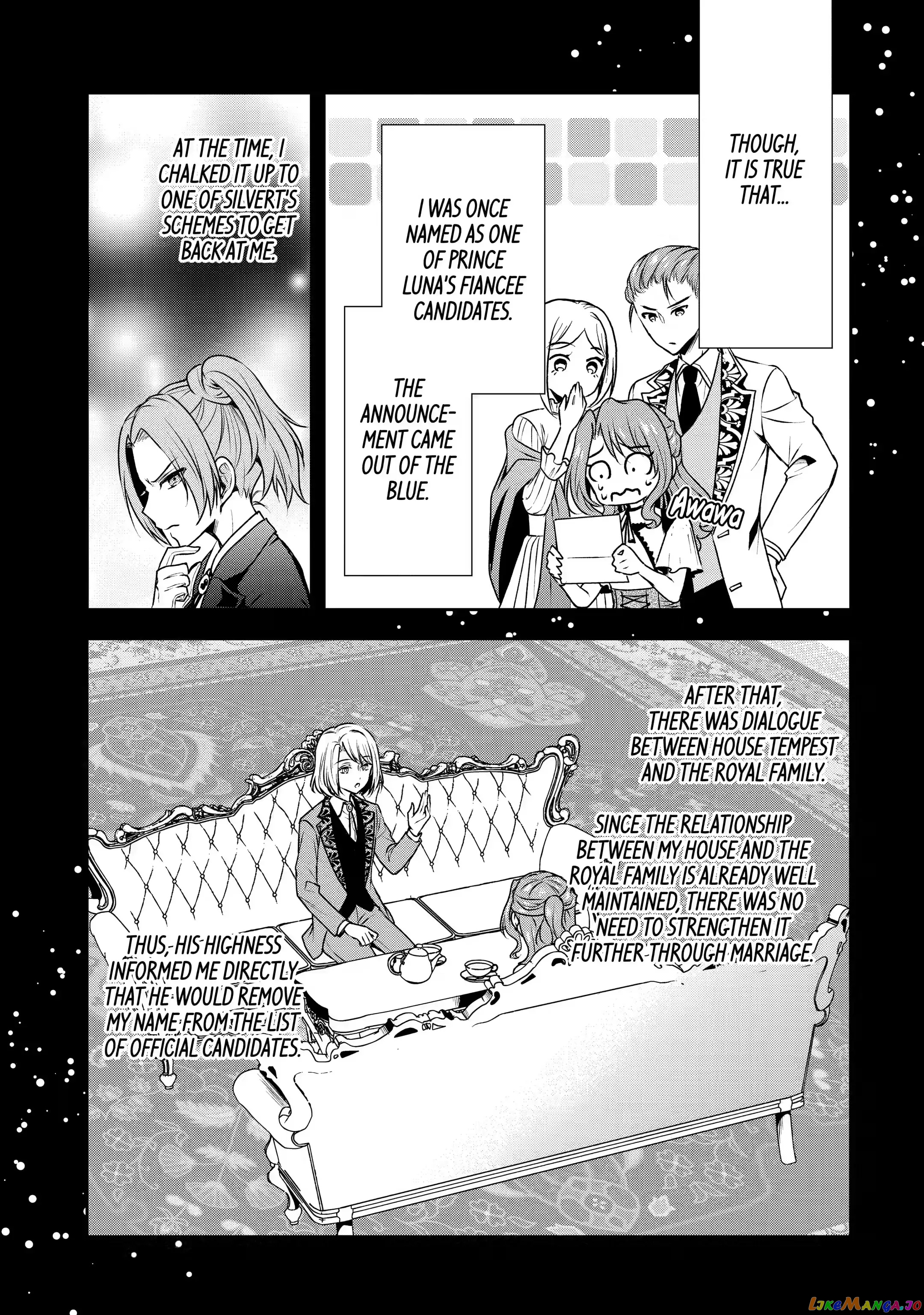 Auto-Mode Expired In The 6Th Round Of The Otome Game chapter 19.1 - page 3