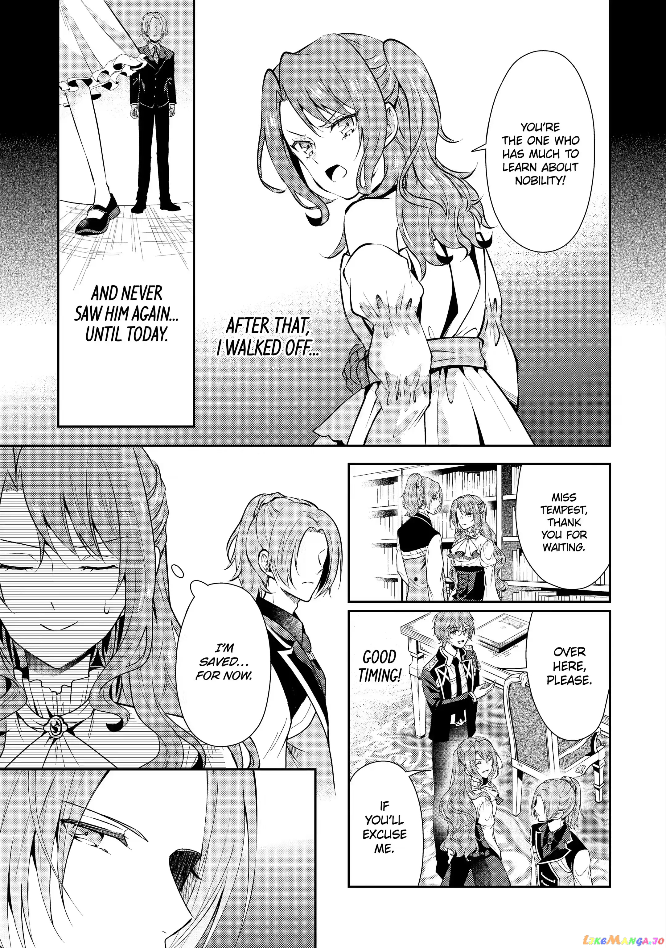 Auto-Mode Expired In The 6Th Round Of The Otome Game chapter 6.2 - page 5