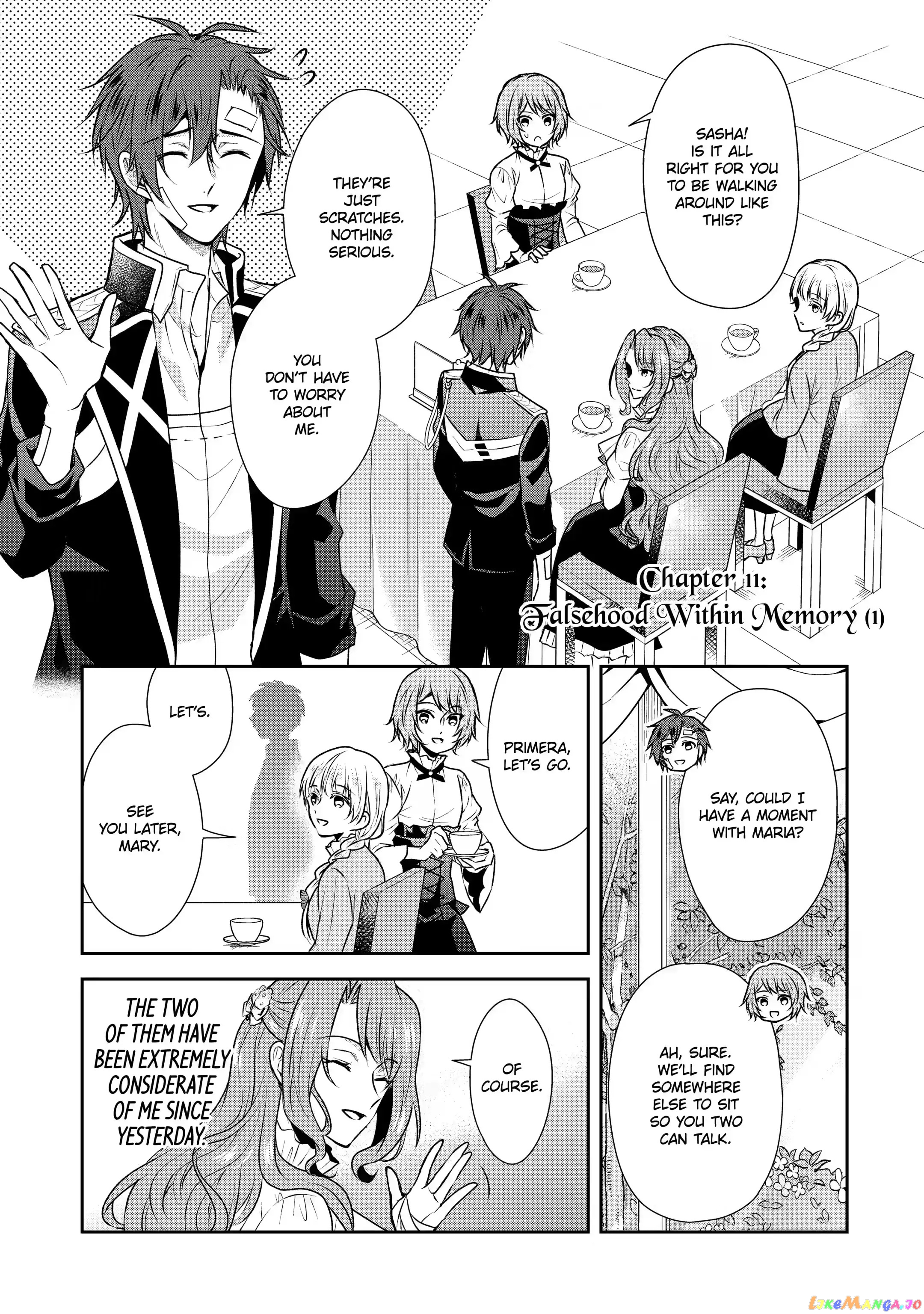 Auto-Mode Expired In The 6Th Round Of The Otome Game chapter 11.1 - page 1