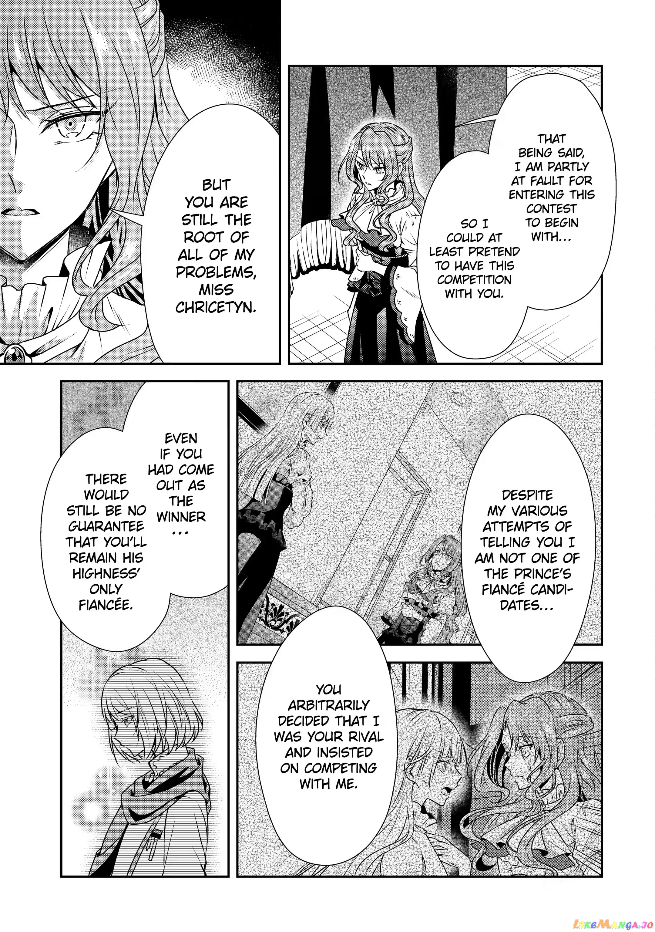 Auto-Mode Expired In The 6Th Round Of The Otome Game chapter 28.1 - page 13