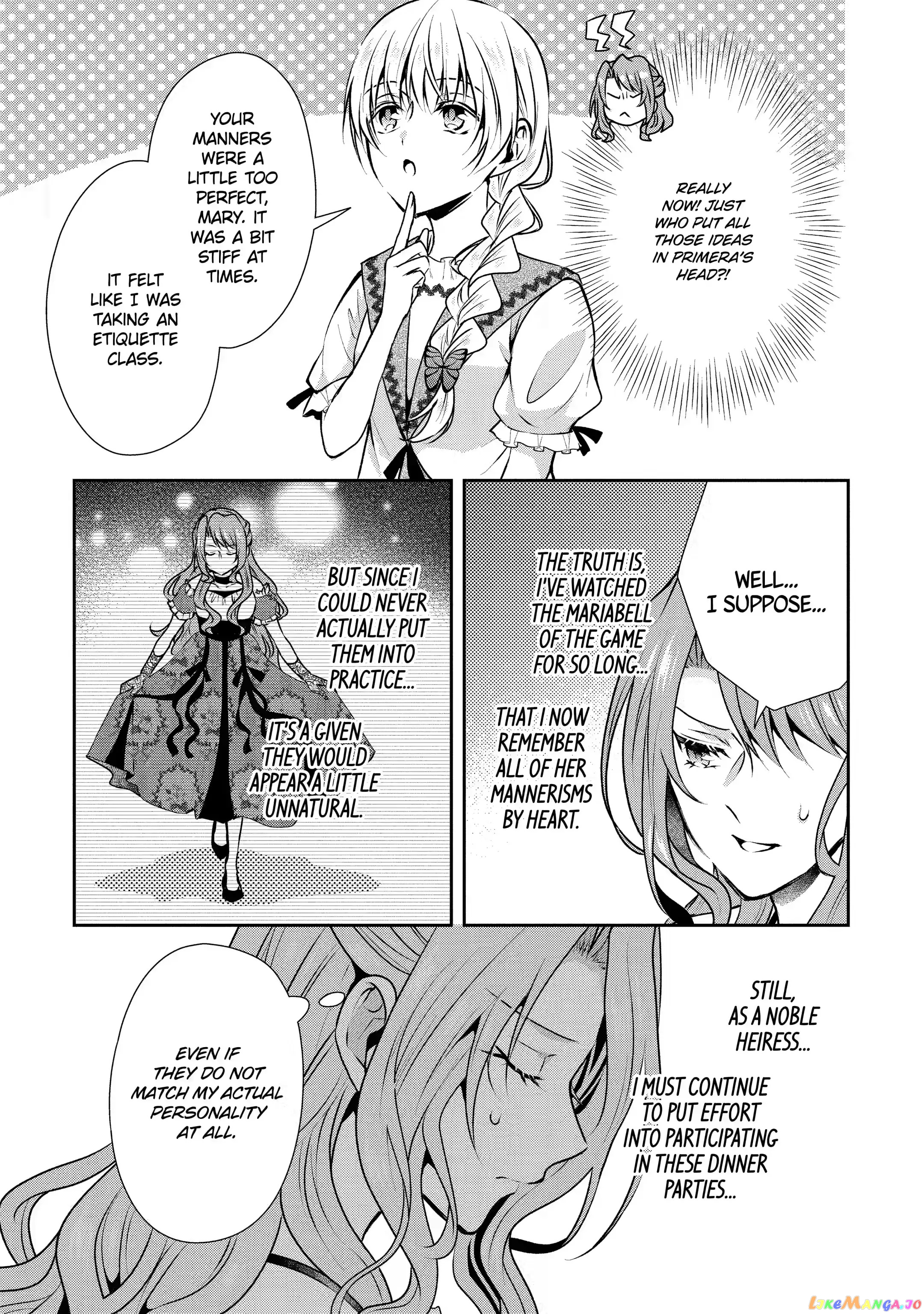 Auto-Mode Expired In The 6Th Round Of The Otome Game chapter 13.3 - page 2