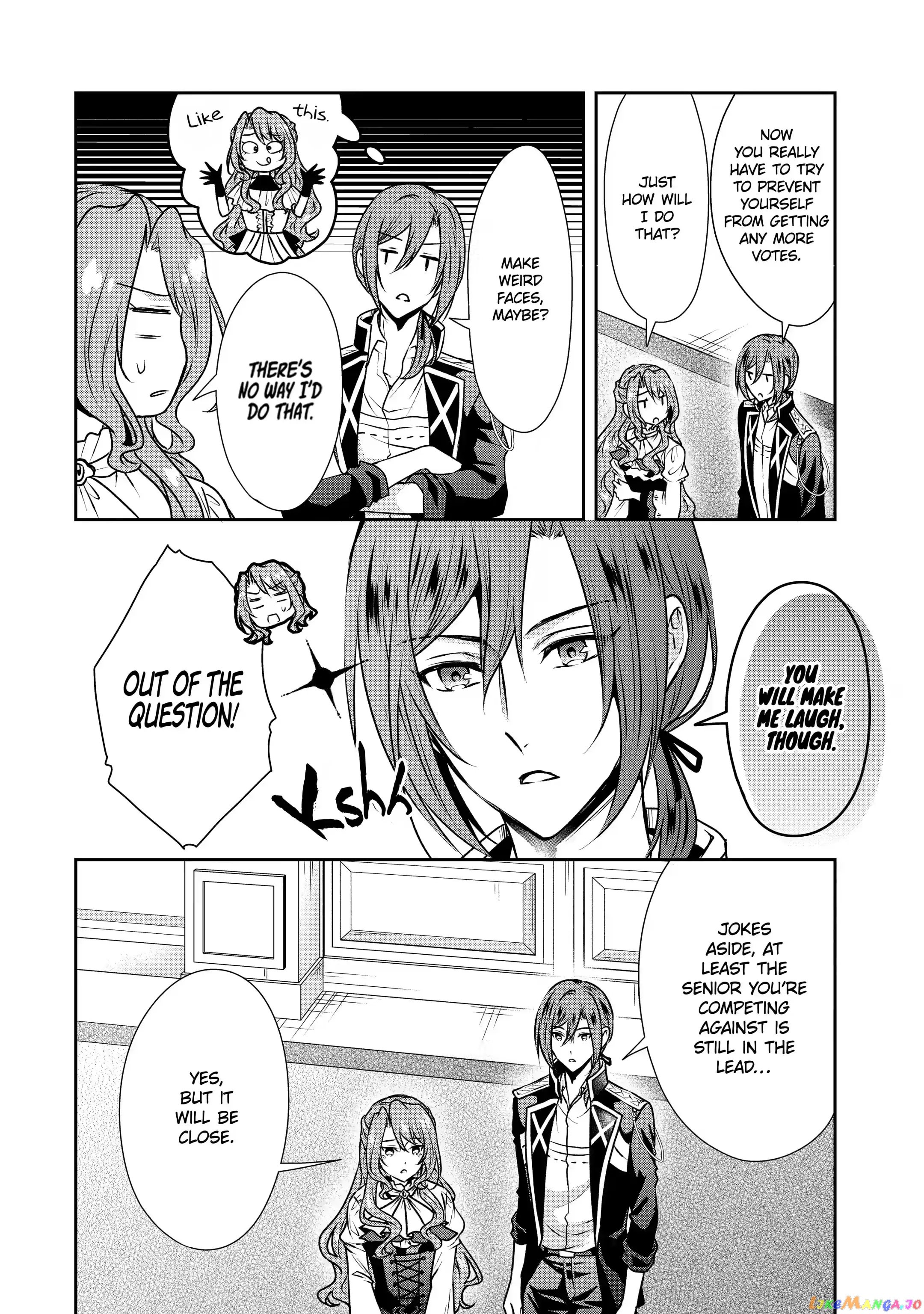 Auto-Mode Expired In The 6Th Round Of The Otome Game chapter 23.1 - page 8