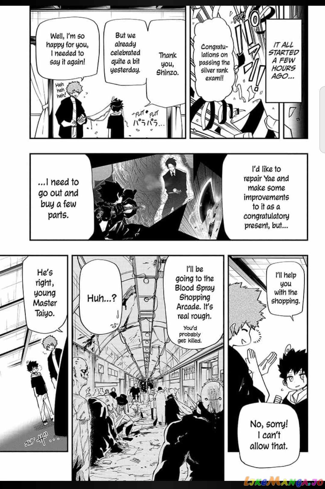 Mission: Yozakura Family chapter 98 - page 3