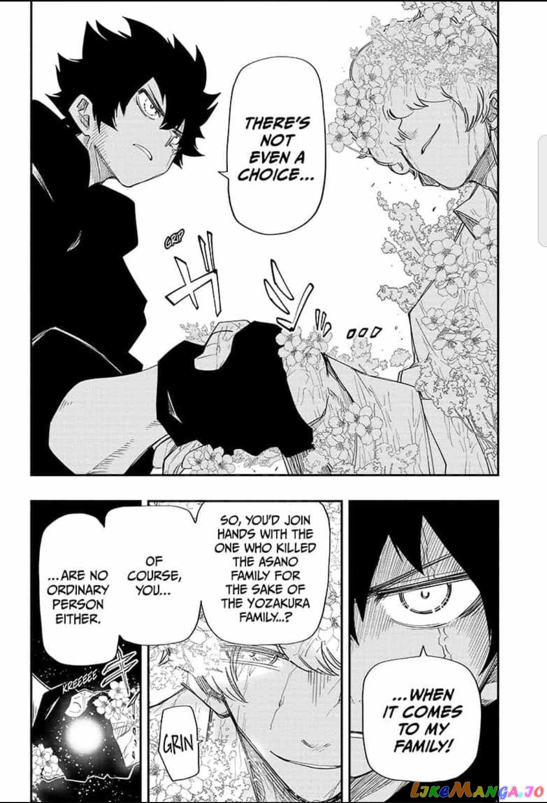 Mission: Yozakura Family chapter 102 - page 8