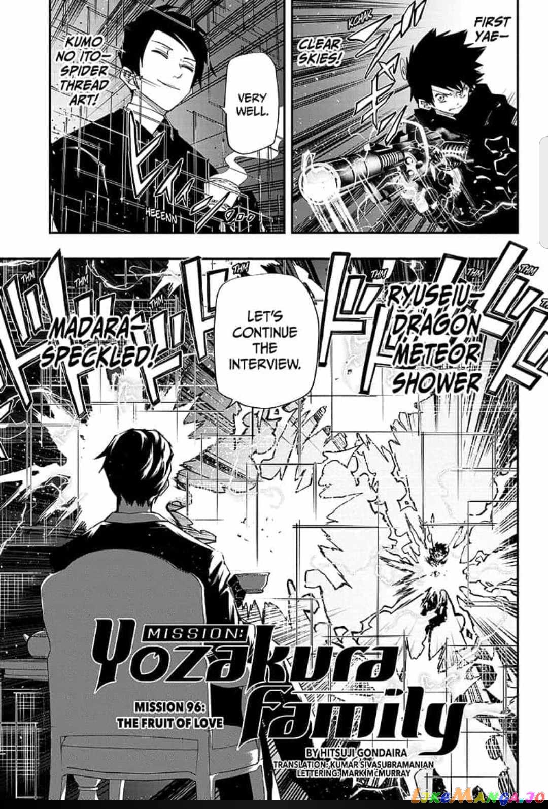 Mission: Yozakura Family chapter 96 - page 1