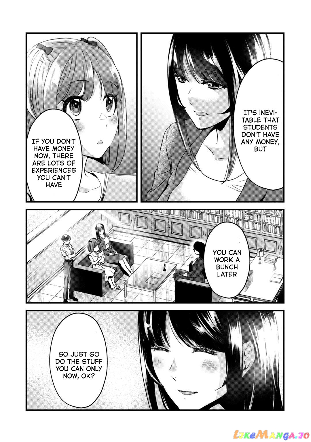 It's Fun Having a 300,000 yen a Month Job Welcoming Home an Onee-san Who Doesn't Find Meaning in a Job That Pays Her 500,000 yen a Month chapter 19 - page 7