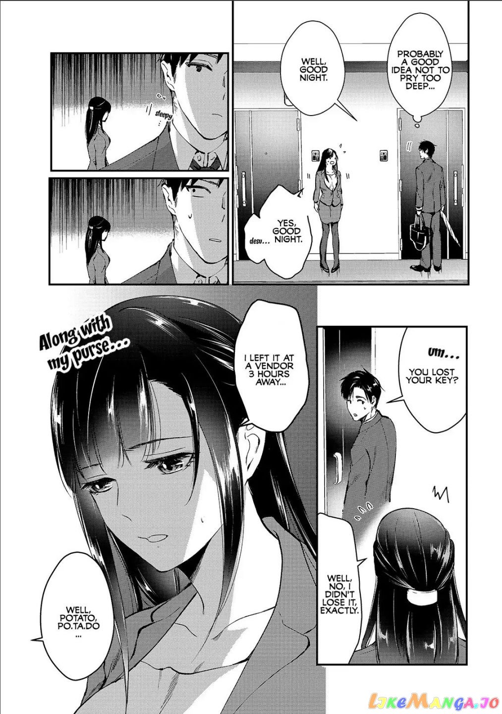 It's Fun Having a 300,000 yen a Month Job Welcoming Home an Onee-san Who Doesn't Find Meaning in a Job That Pays Her 500,000 yen a Month chapter 1 - page 6