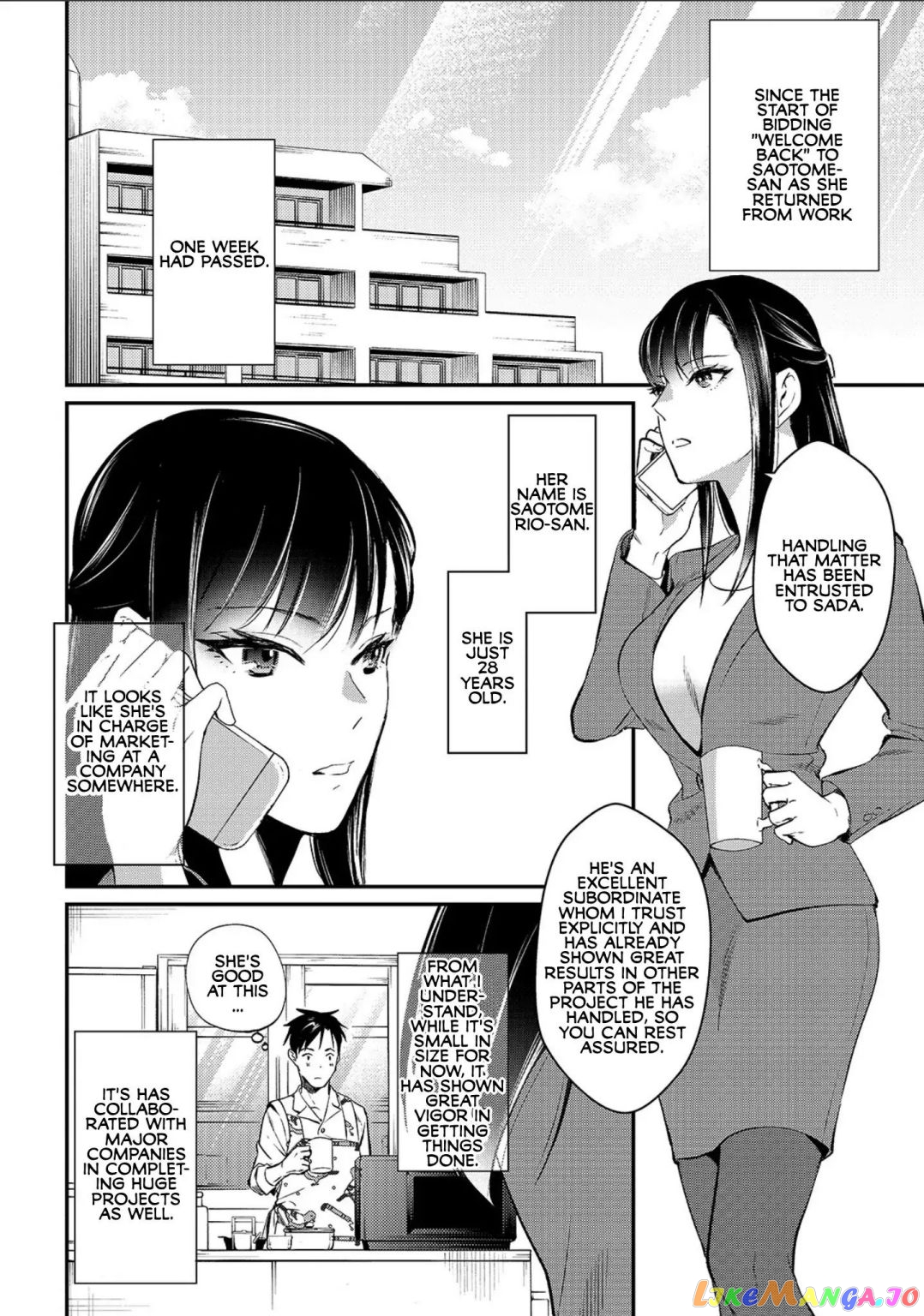 It's Fun Having a 300,000 yen a Month Job Welcoming Home an Onee-san Who Doesn't Find Meaning in a Job That Pays Her 500,000 yen a Month chapter 2 - page 2