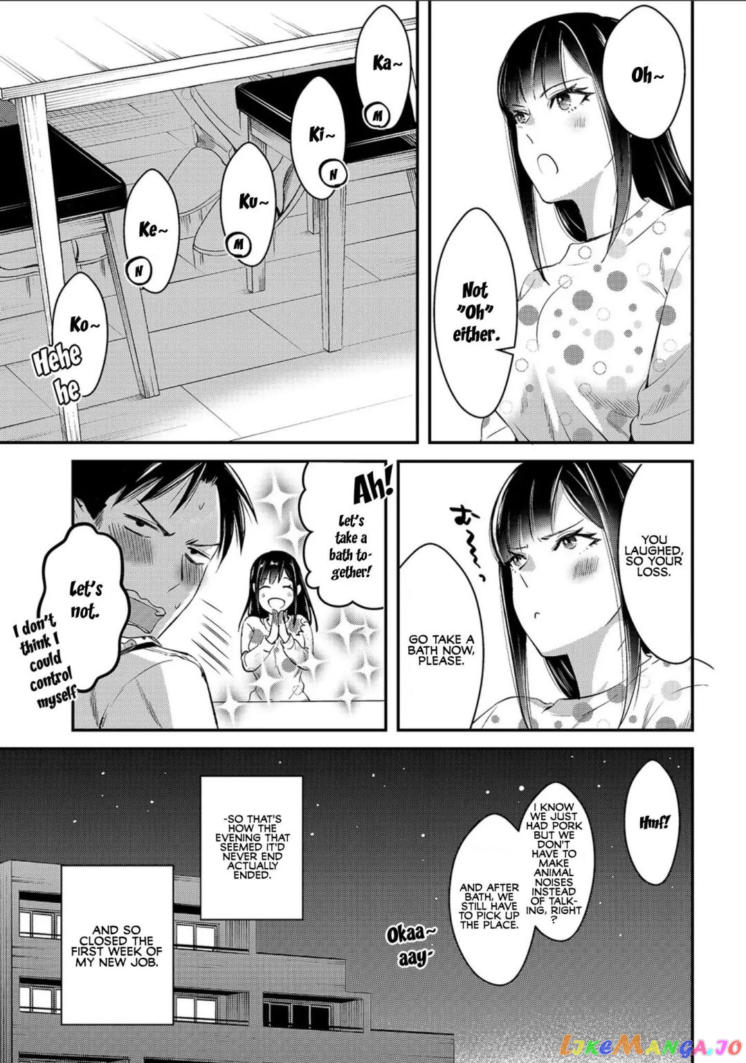 It's Fun Having a 300,000 yen a Month Job Welcoming Home an Onee-san Who Doesn't Find Meaning in a Job That Pays Her 500,000 yen a Month chapter 2 - page 21