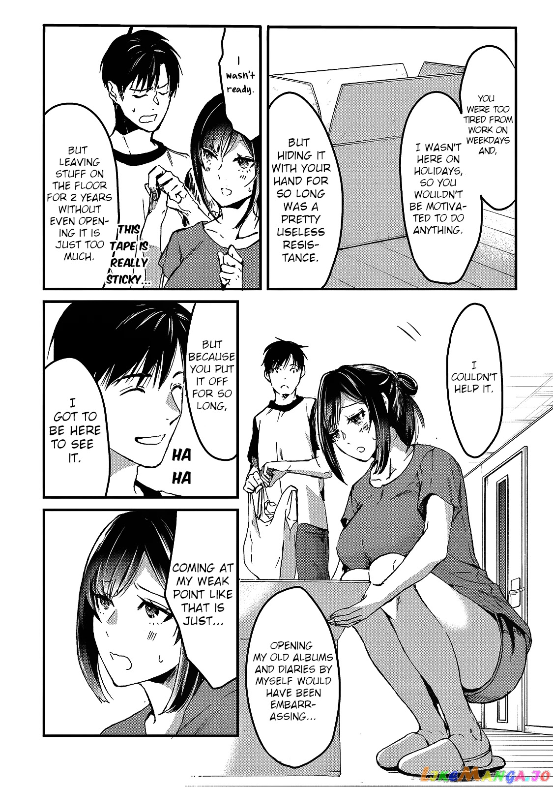 It's Fun Having a 300,000 yen a Month Job Welcoming Home an Onee-san Who Doesn't Find Meaning in a Job That Pays Her 500,000 yen a Month chapter 6 - page 4