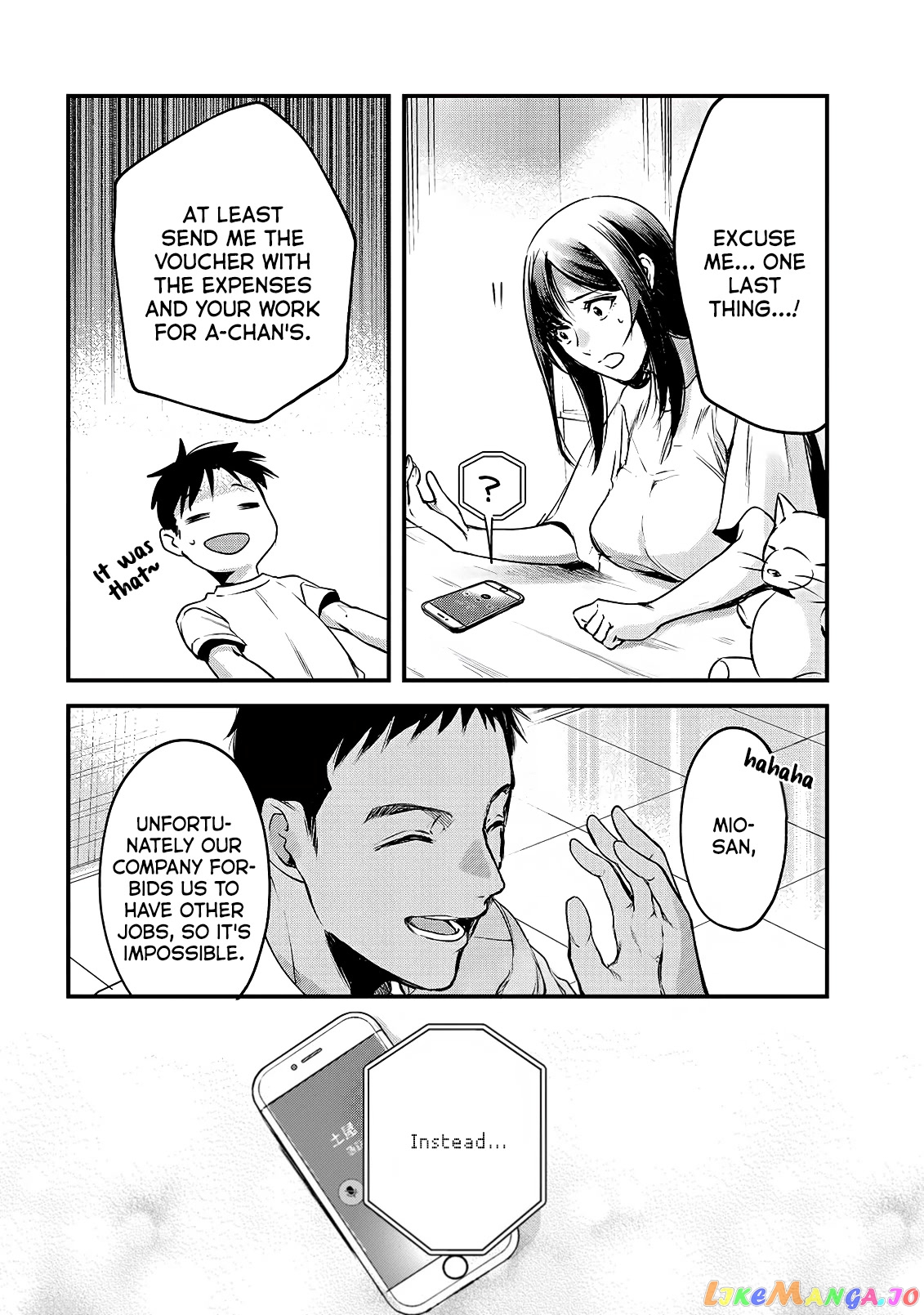 It's Fun Having a 300,000 yen a Month Job Welcoming Home an Onee-san Who Doesn't Find Meaning in a Job That Pays Her 500,000 yen a Month chapter 12 - page 21