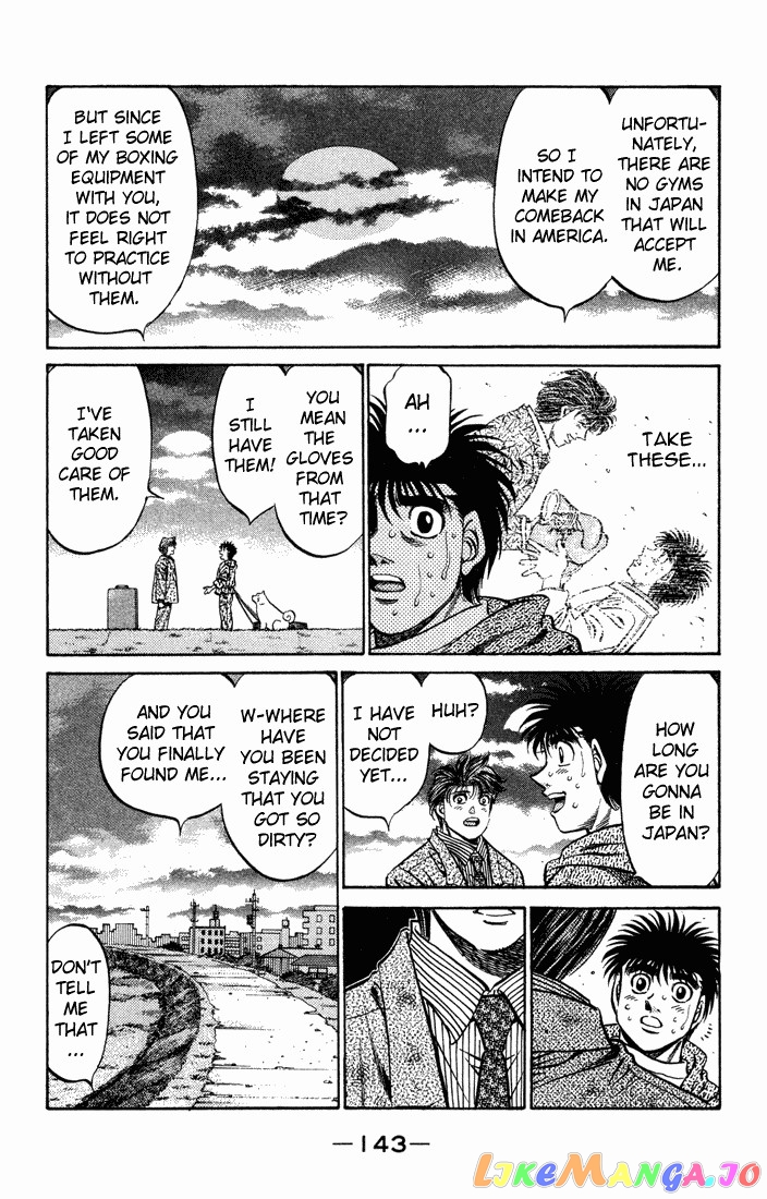 Hajime no Ippo Chapter 470 - page 5