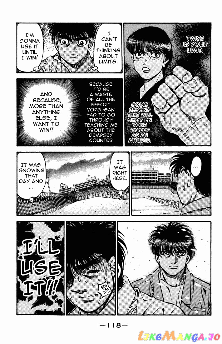 Hajime no Ippo Chapter 478 - page 16