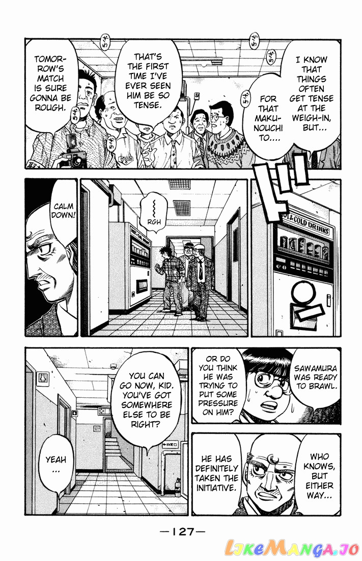 Hajime no Ippo Chapter 479 - page 5