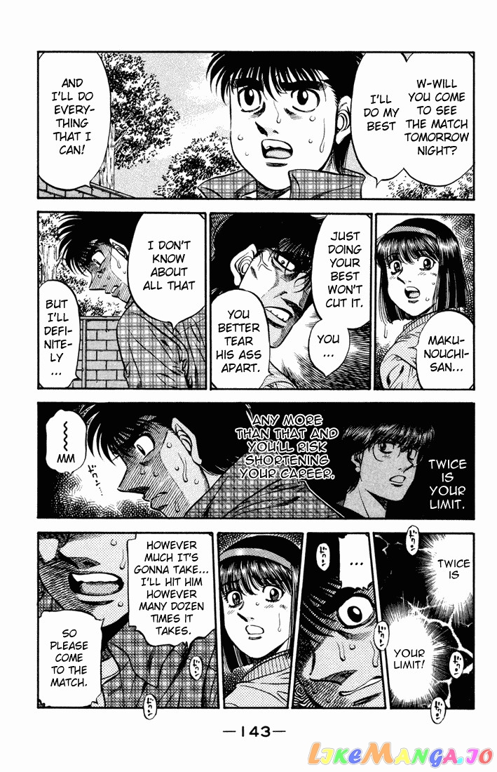 Hajime no Ippo Chapter 480 - page 3