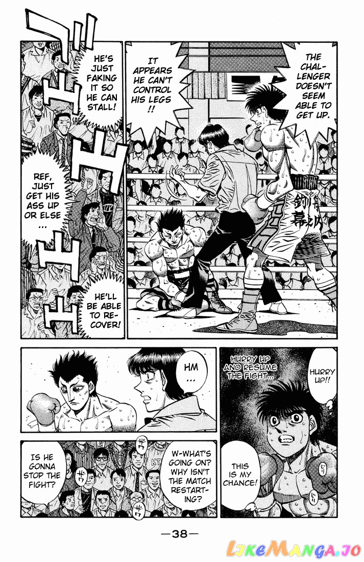 Hajime no Ippo Chapter 484 - page 15