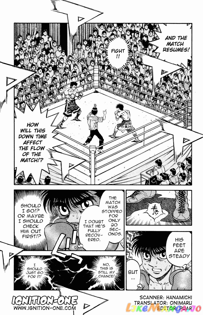 Hajime no Ippo Chapter 485 - page 3