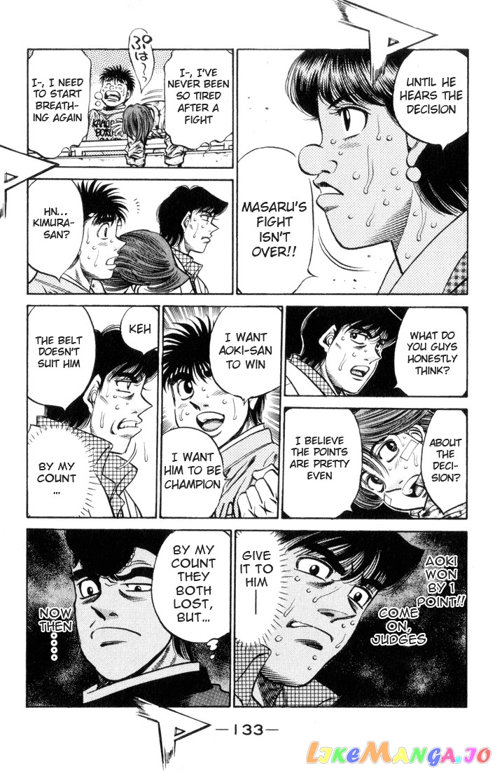 Hajime no Ippo Chapter 459 - page 15