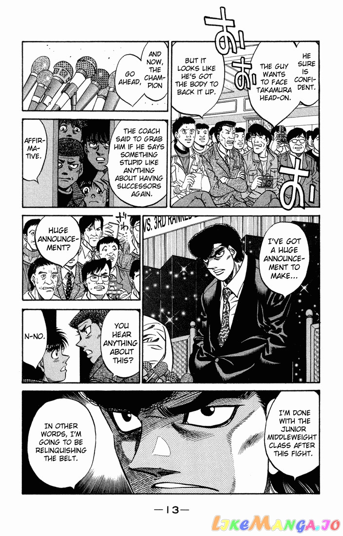 Hajime no Ippo Chapter 463 - page 11