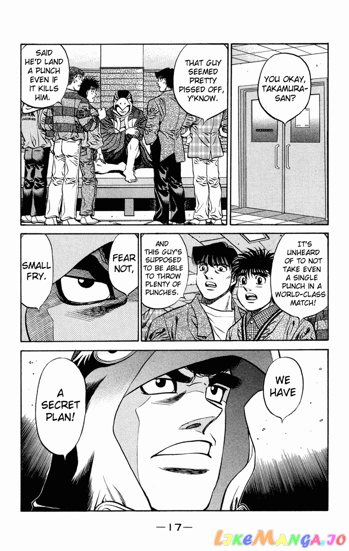 Hajime no Ippo Chapter 463 - page 15