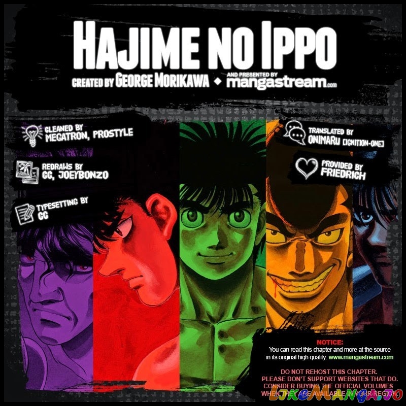 Hajime no Ippo Chapter 965 - page 1