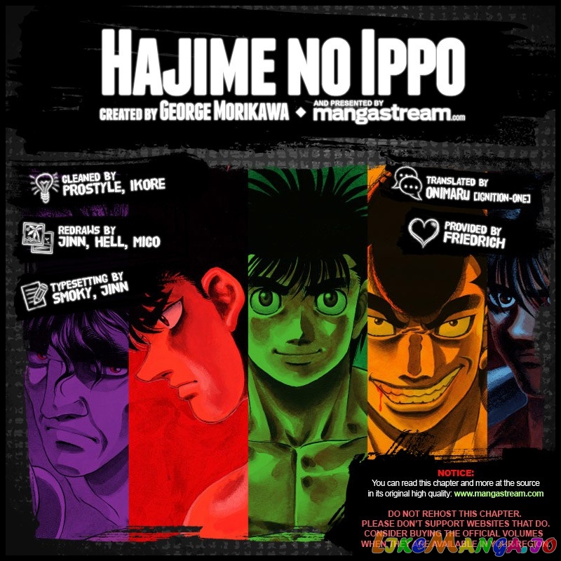 Hajime no Ippo Chapter 1003 - page 2