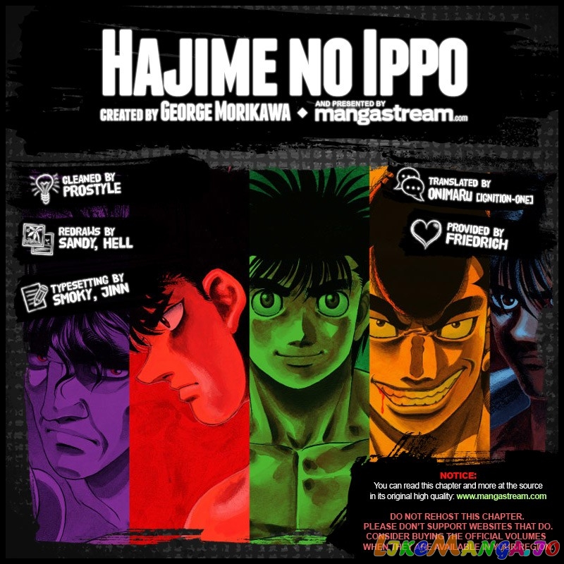 Hajime no Ippo Chapter 1005 - page 2