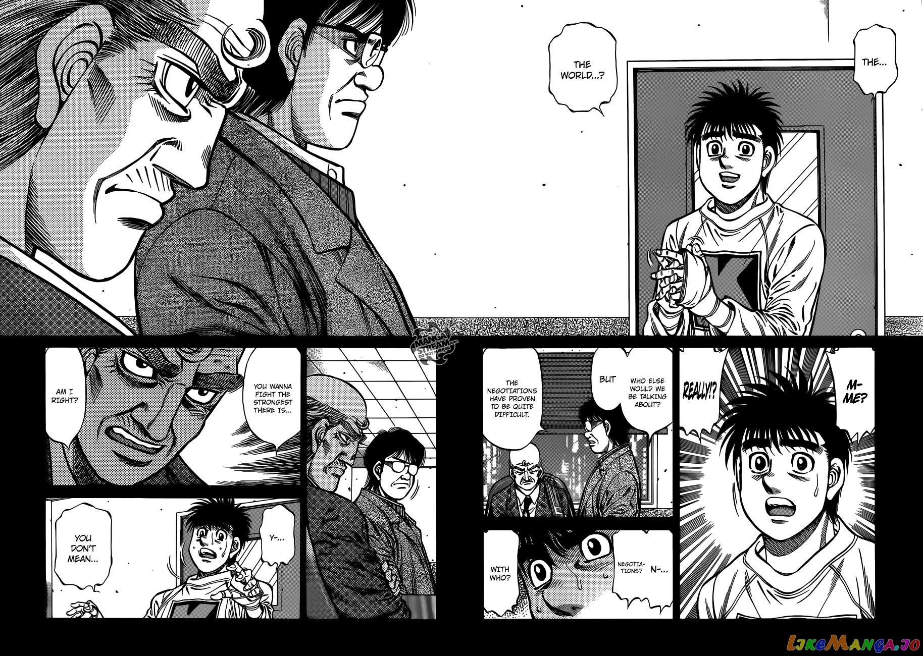 Hajime no Ippo Chapter 981 - page 3