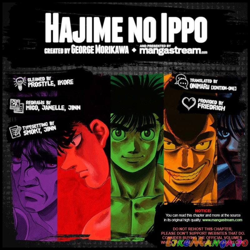 Hajime no Ippo Chapter 987 - page 2