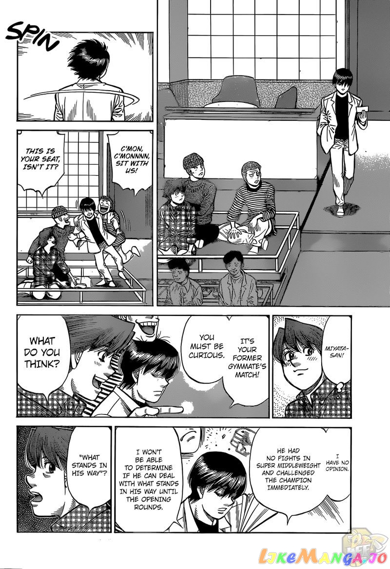 Hajime no Ippo Chapter 1333 - page 12