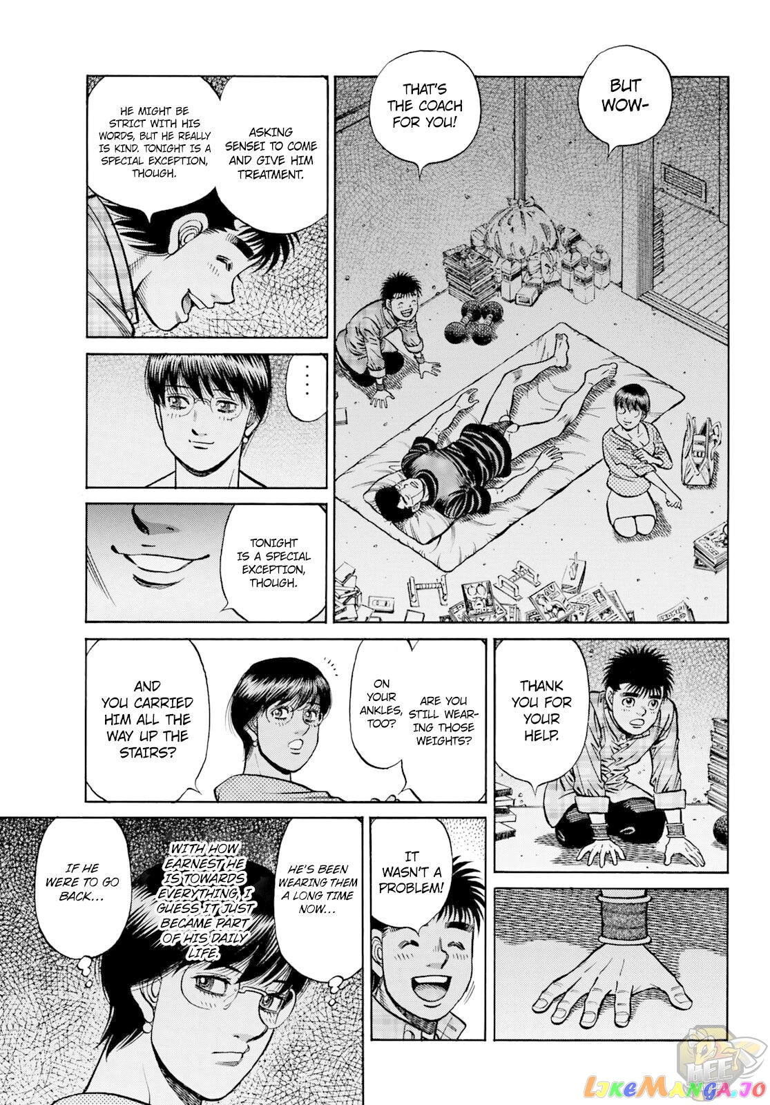 Hajime no Ippo Chapter 1349 - page 11