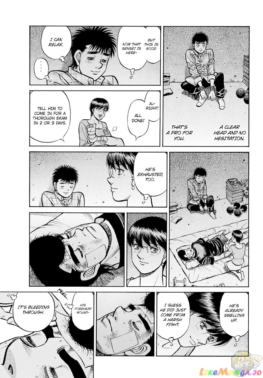 Hajime no Ippo Chapter 1349 - page 13