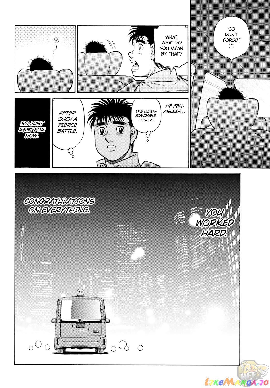 Hajime no Ippo Chapter 1349 - page 8