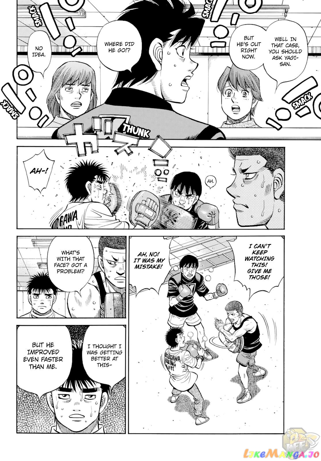 Hajime no Ippo Chapter 1350 - page 4