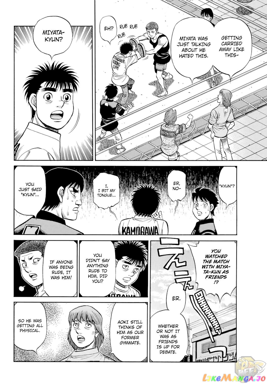 Hajime no Ippo Chapter 1350 - page 8