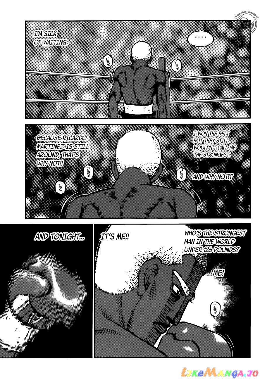 Hajime no Ippo Chapter 1310 - page 8