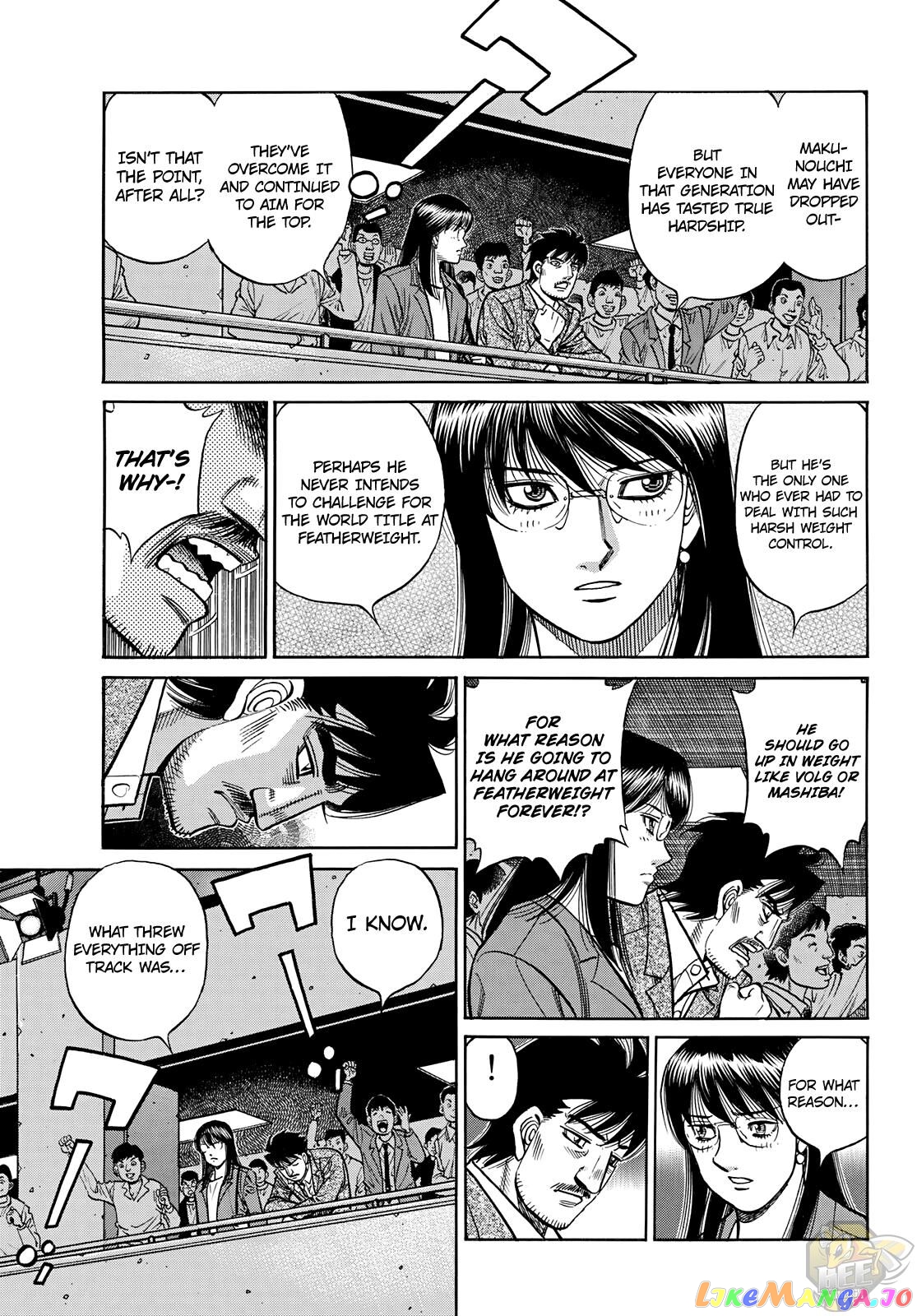 Hajime no Ippo Chapter 1351 - page 11