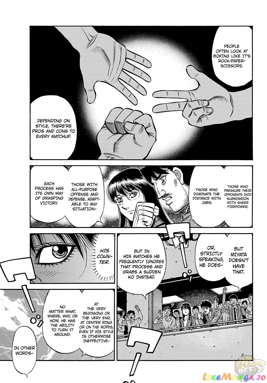 Hajime no Ippo Chapter 1351 - page 9