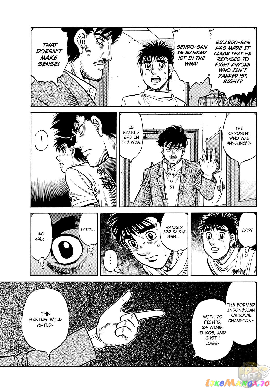 Hajime no Ippo Chapter 1358 - page 5