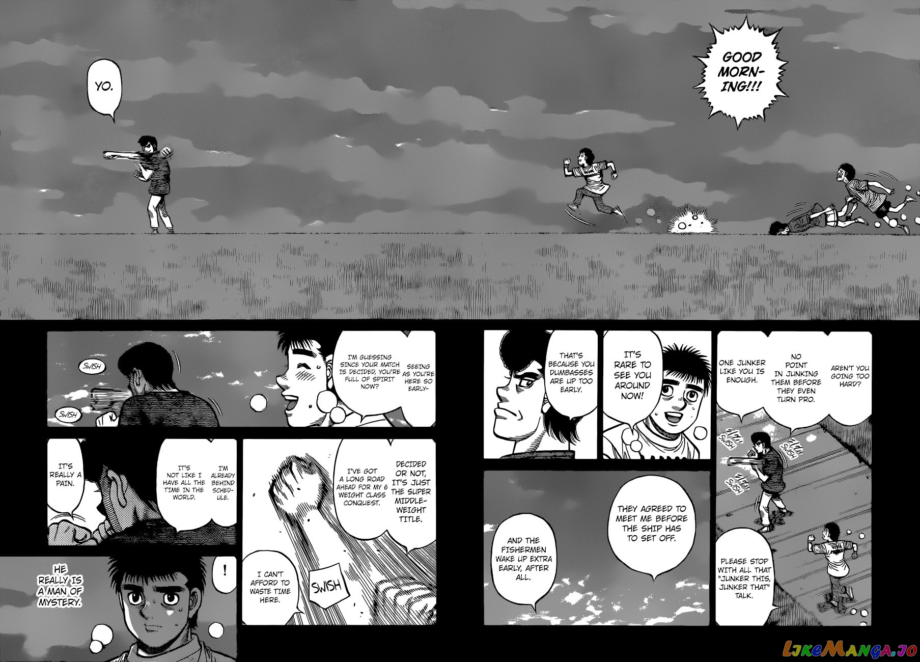 Hajime no Ippo Chapter 1320 - page 16