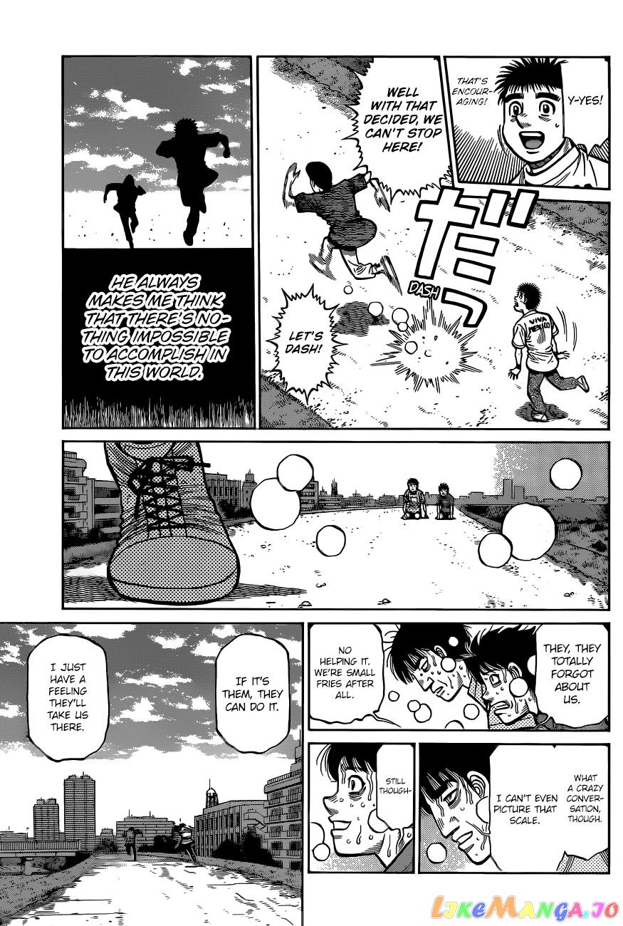 Hajime no Ippo Chapter 1321 - page 11