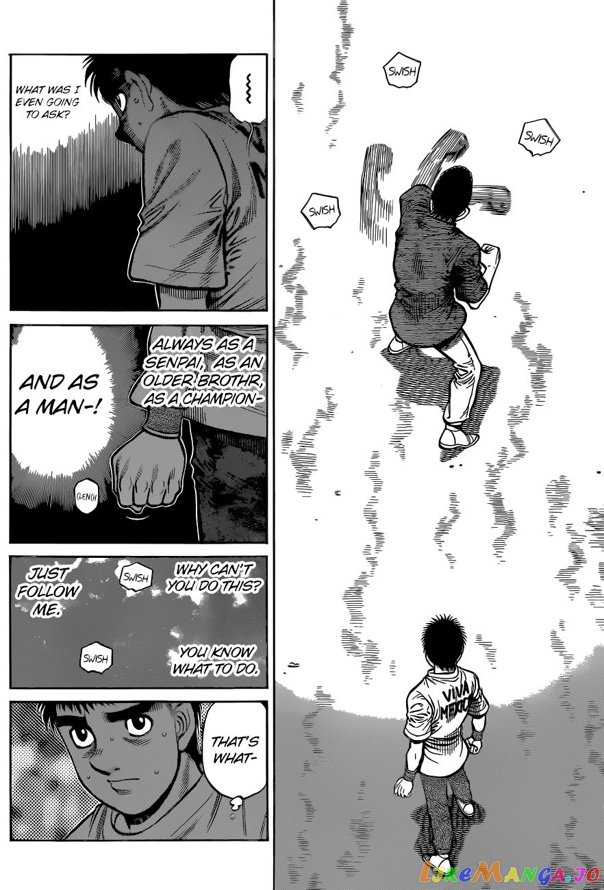 Hajime no Ippo Chapter 1321 - page 6