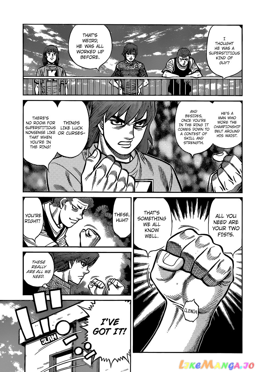 Hajime no Ippo Chapter 1322 - page 11