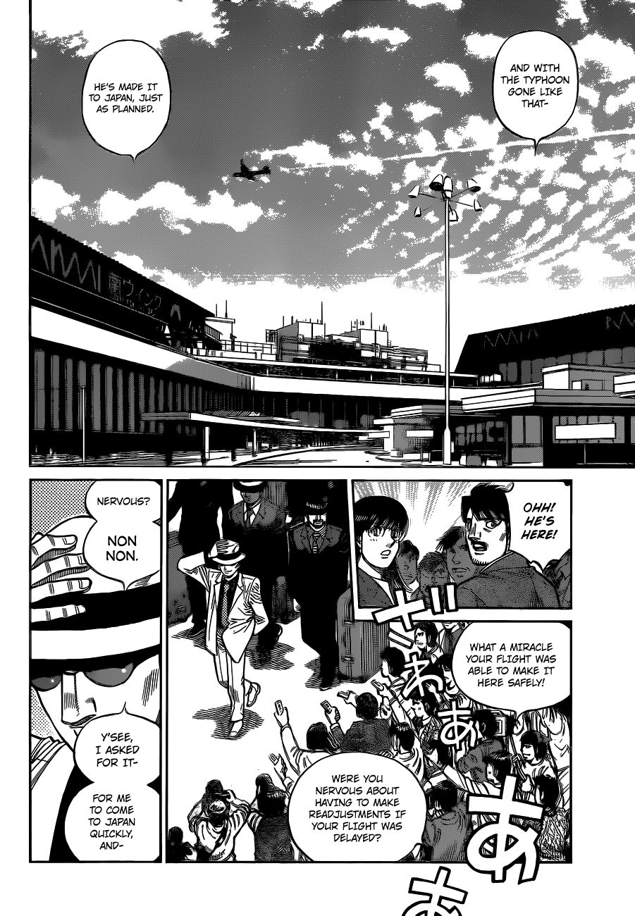 Hajime no Ippo Chapter 1325 - page 4